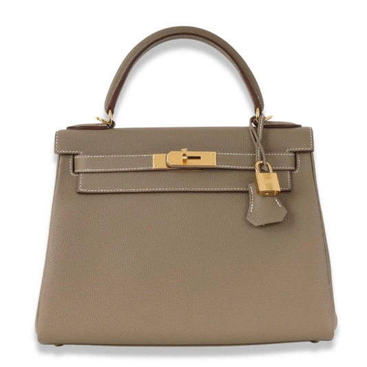 KELLY 28 ETOUPE BAG