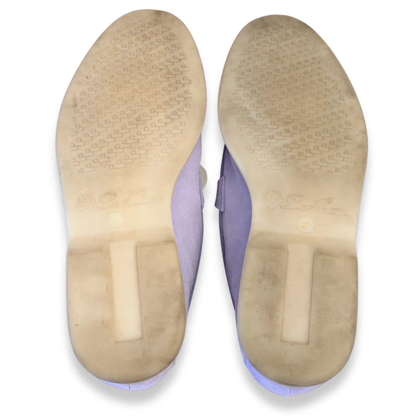 LORO PIANA LILAC SUMMER CHARMS WALK LOAFERS