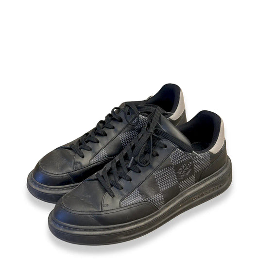 LOUIS VUITTON BLACK BEBERLY HILLS SNEAKERS