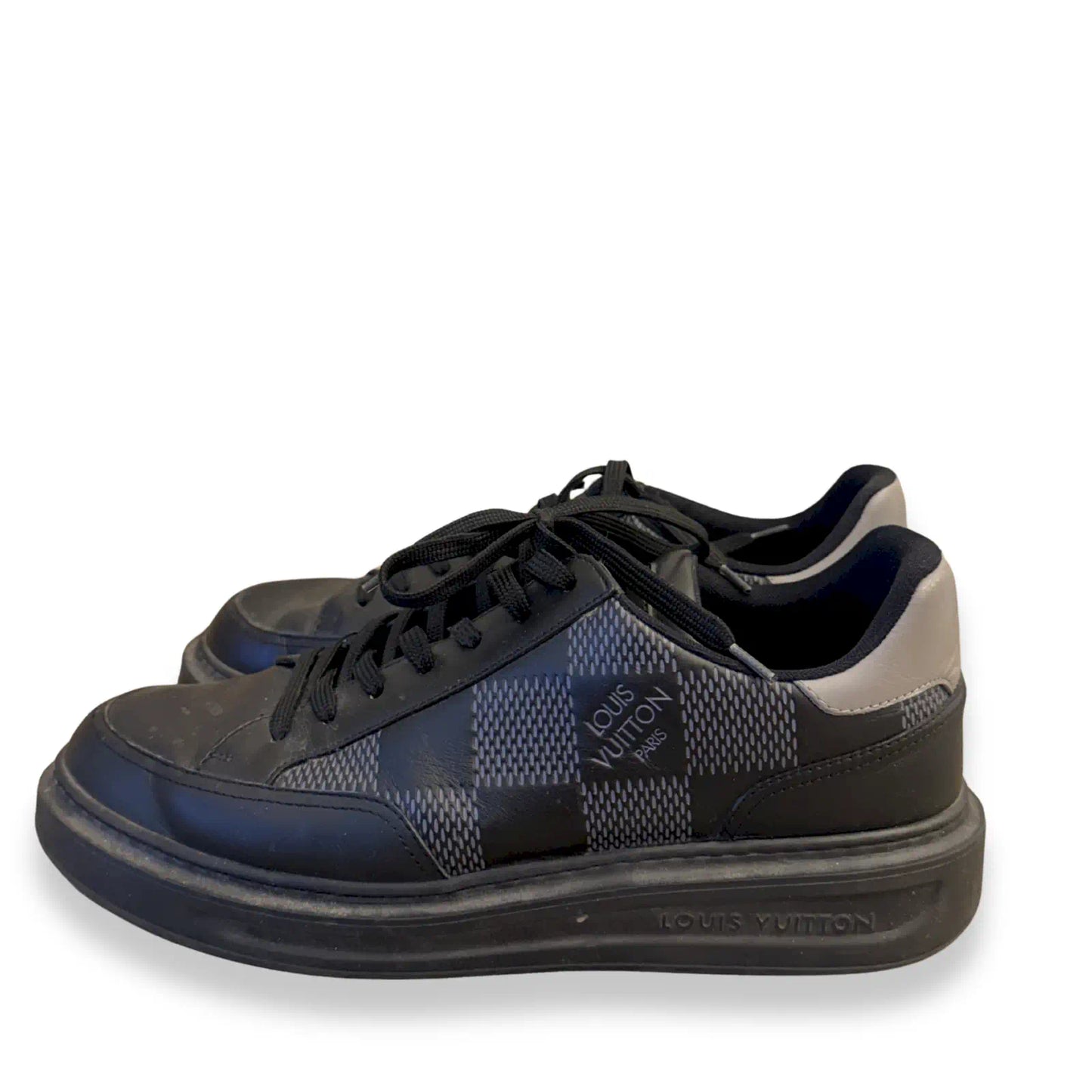 LOUIS VUITTON BLACK BEBERLY HILLS SNEAKERS