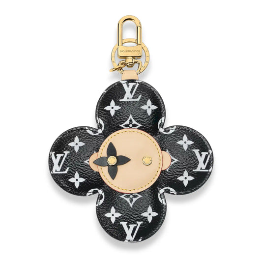 LOUIS VUITTON BLACK MONOGRAM VIVIENNE BAG CHARM