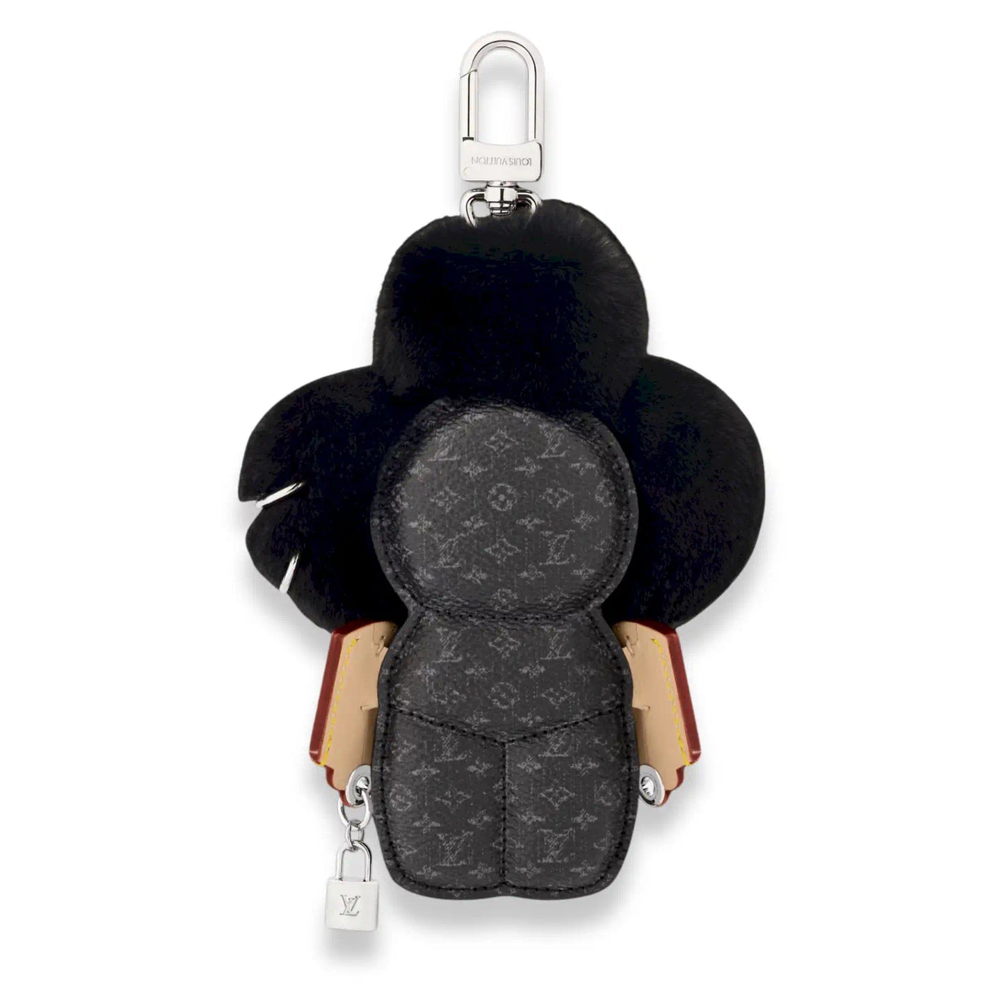 LOUIS VUITTON BLACK VIVIENNE FASHIONISTA BAG CHARM