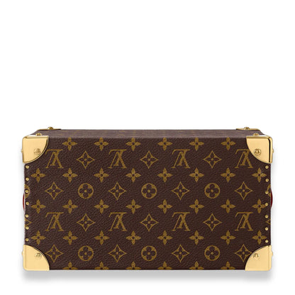 LOUIS VUITTON BROWN MONOGRAM MINI JEWELRY TRUNK