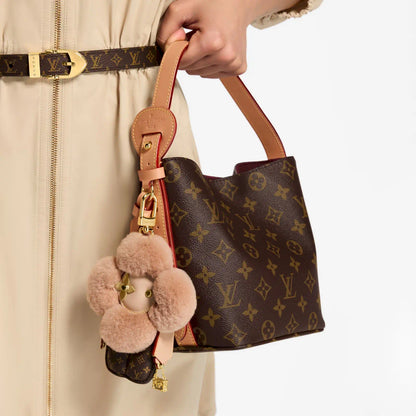 LOUIS VUITTON BROWN VIVIENNE FASHIONISTA BAG CHARM