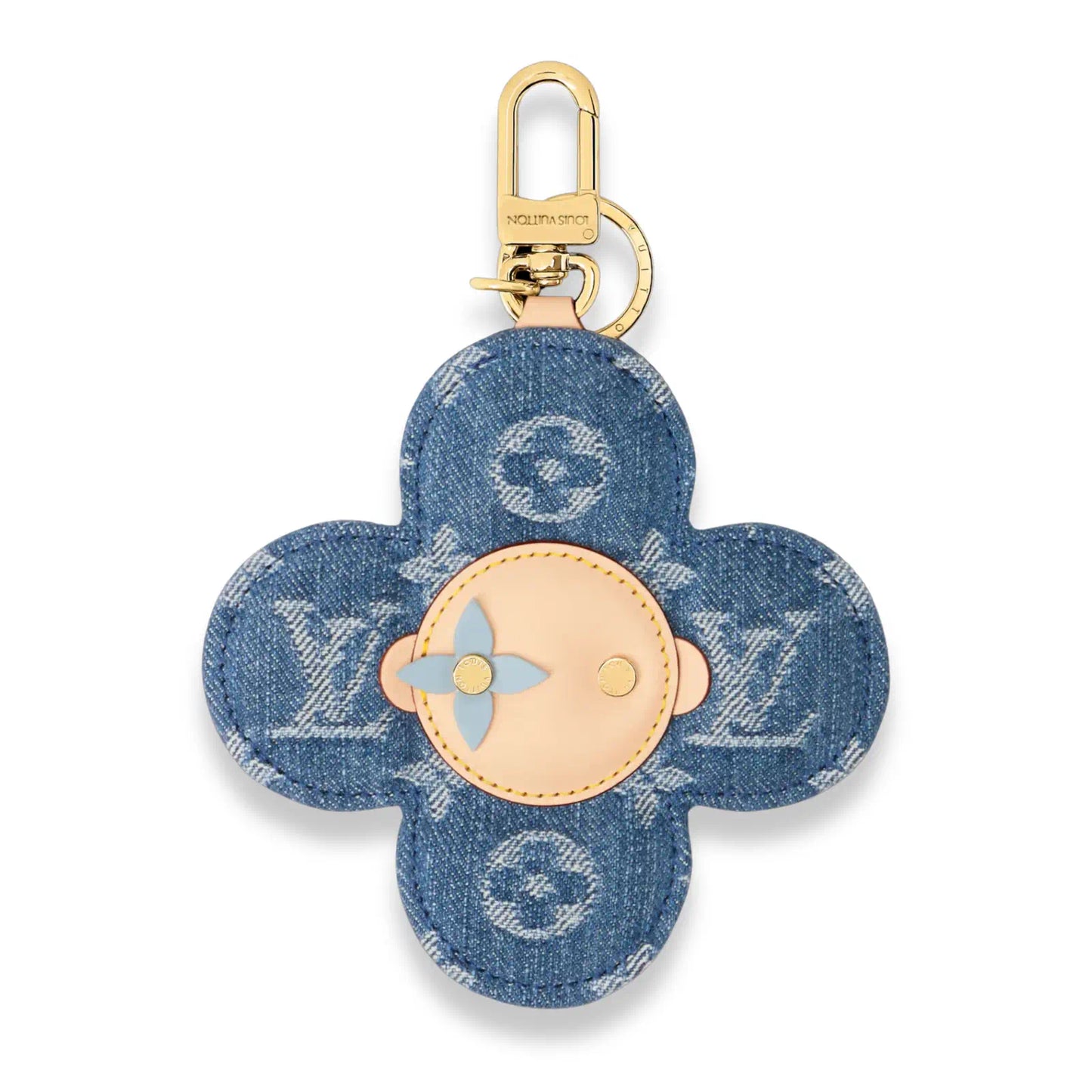 LOUIS VUITTON DENIM VIVIENNE BAG CHARM