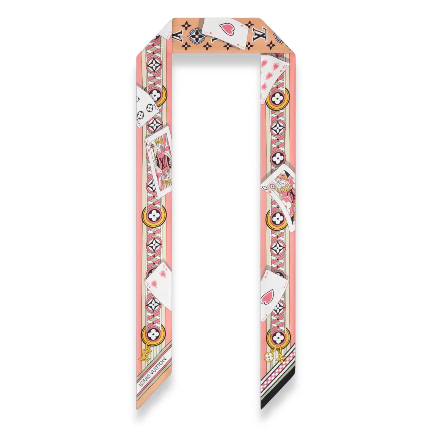 LOUIS VUITTON LV CARD GAME BB SCARF