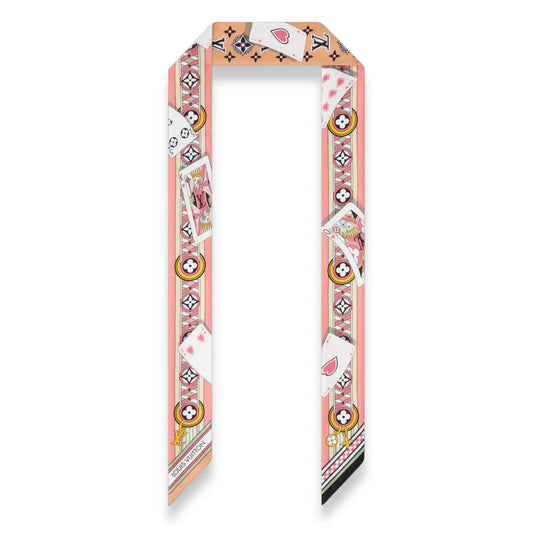 LOUIS VUITTON LV CARD GAME BB SCARF