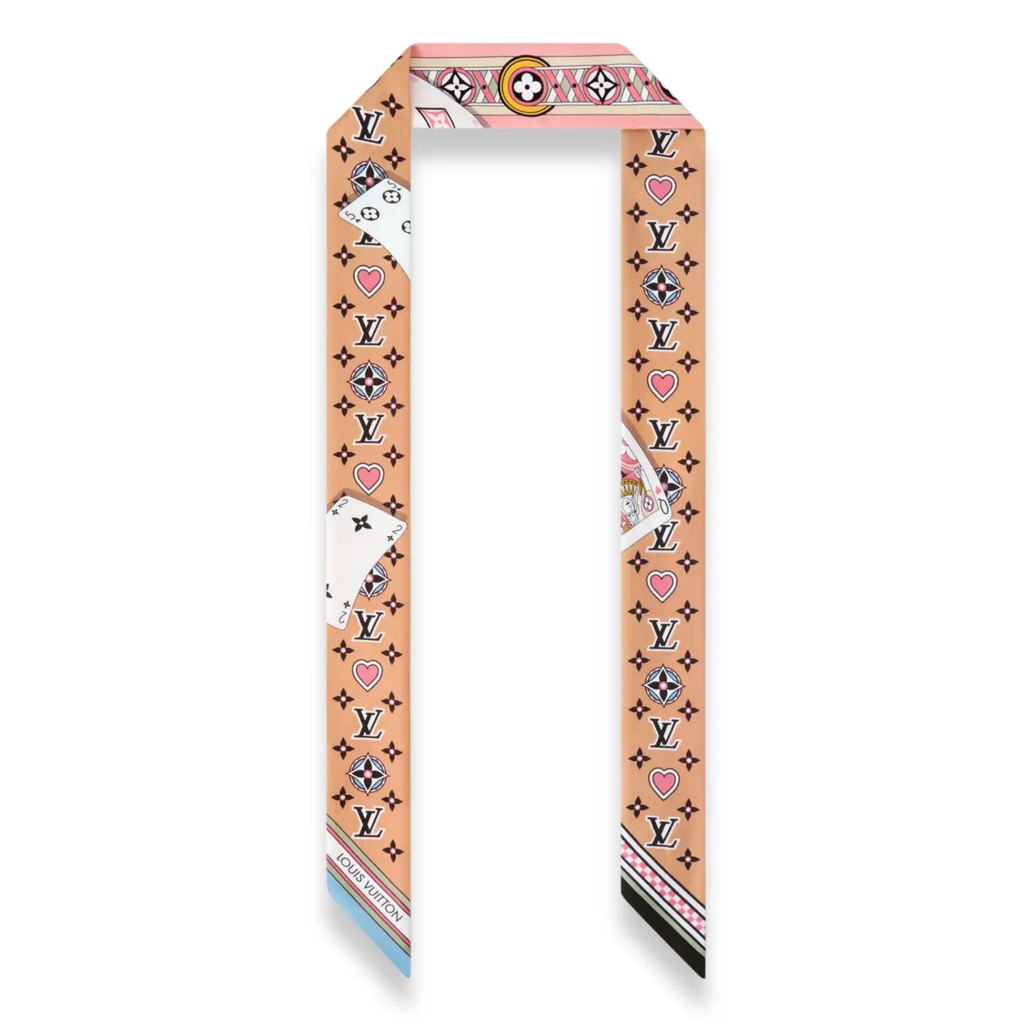 LOUIS VUITTON LV CARD GAME BB SCARF