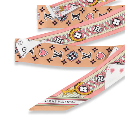 LOUIS VUITTON LV CARD GAME BB SCARF