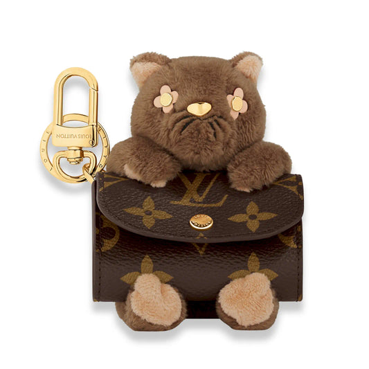 LOUIS VUITTON LV CUTE CAT AIRPODS CASE / BAG CHARM