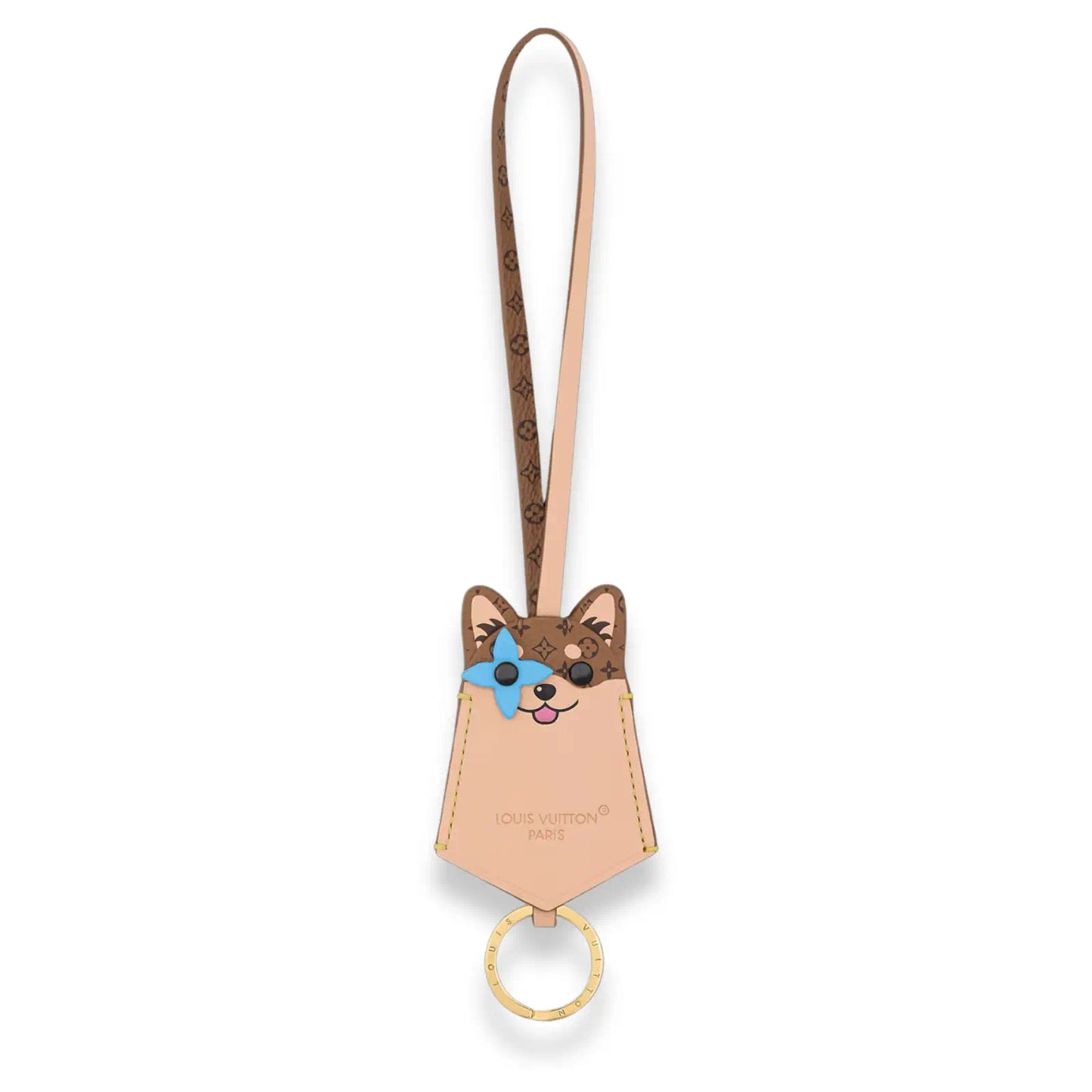 LOUIS VUITTON LV DOG BAG CHARM / KEY HOLDER