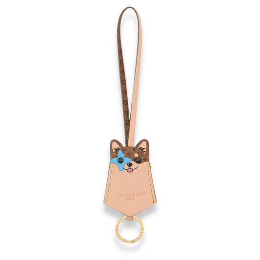LOUIS VUITTON LV DOG BAG CHARM / KEY HOLDER