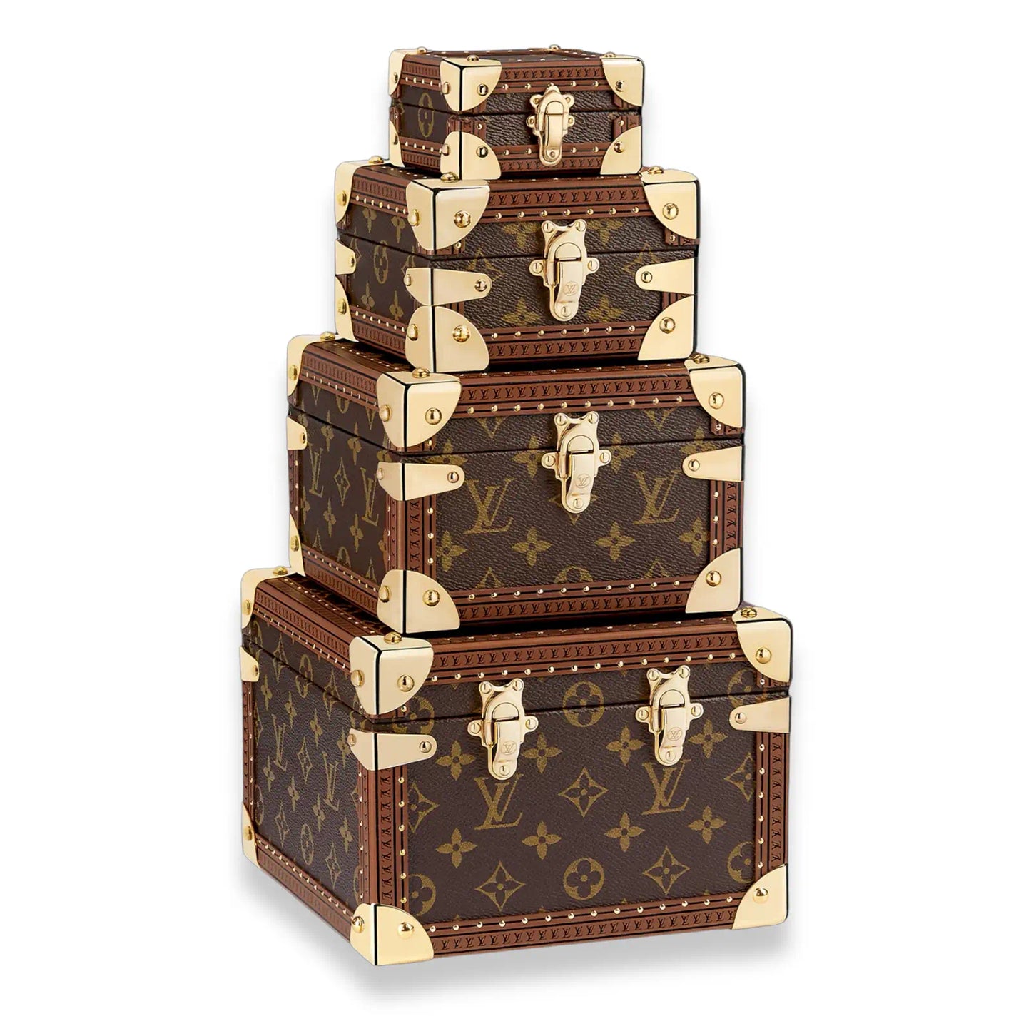 LOUIS VUITTON MONOGRAM TRUNK PYRAMID