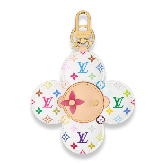LOUIS VUITTON MULTICOLOR VIVIENNE HEAD LV X TM BAG CHARM