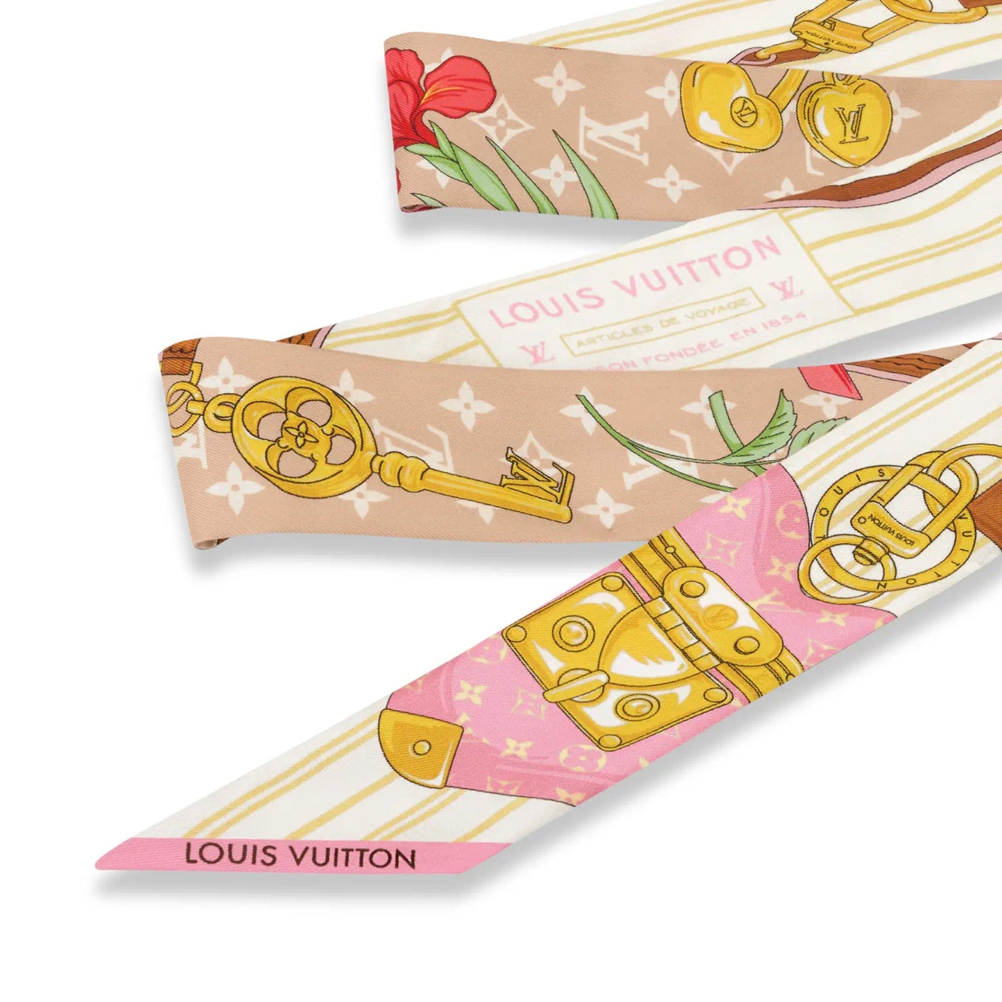 LOUIS VUITTON NEVERFULL OF LOVE BB SCARF