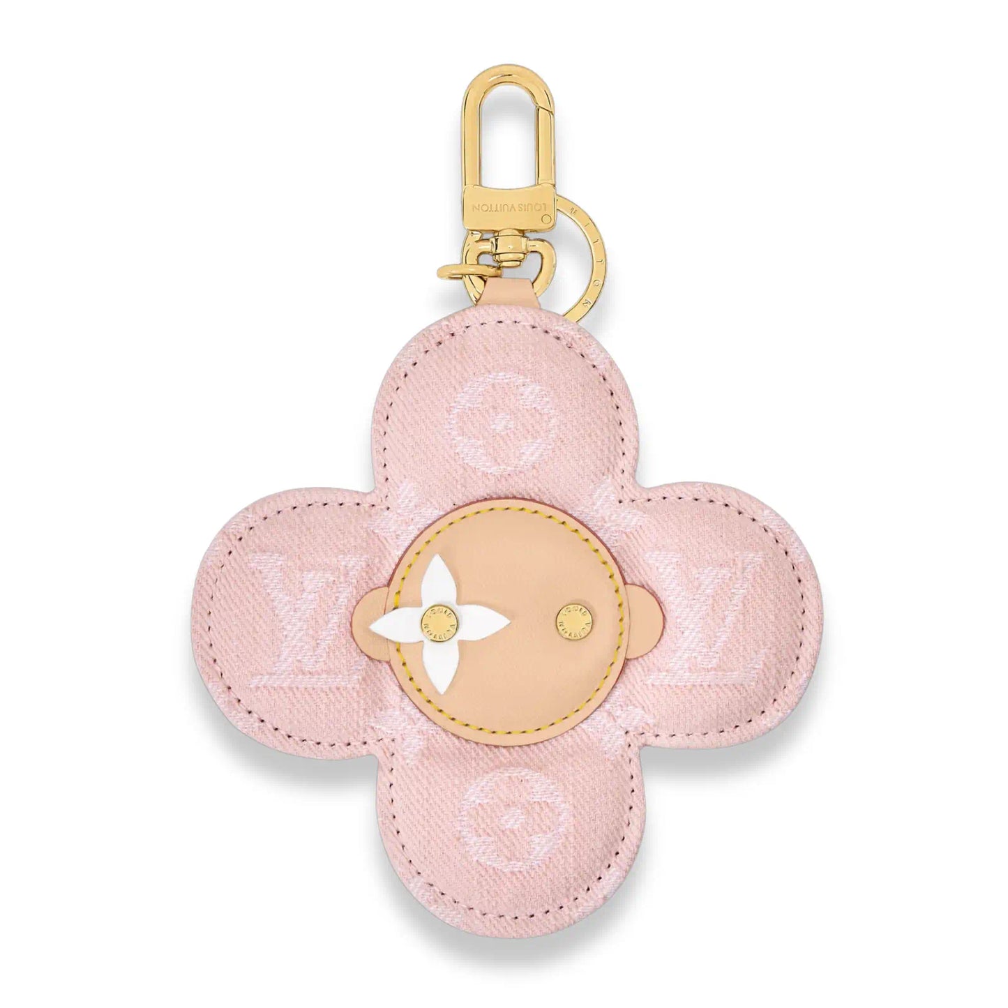LOUIS VUITTON ROSE DENIM VIVIENNE BAG CHARM