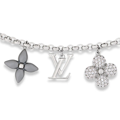 LOUIS VUITTON SILVER SPRING STREET STRASS BAG CHARM