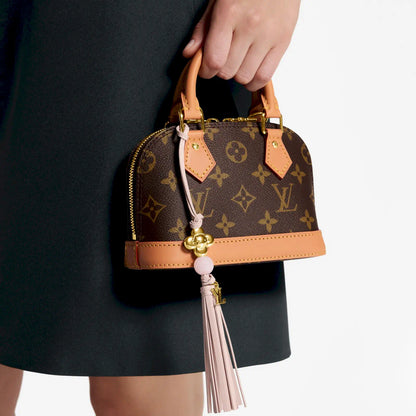 LOUIS VUITTON PINK VIVIENNE ENERGY BAG CHARM / KEY HOLDER