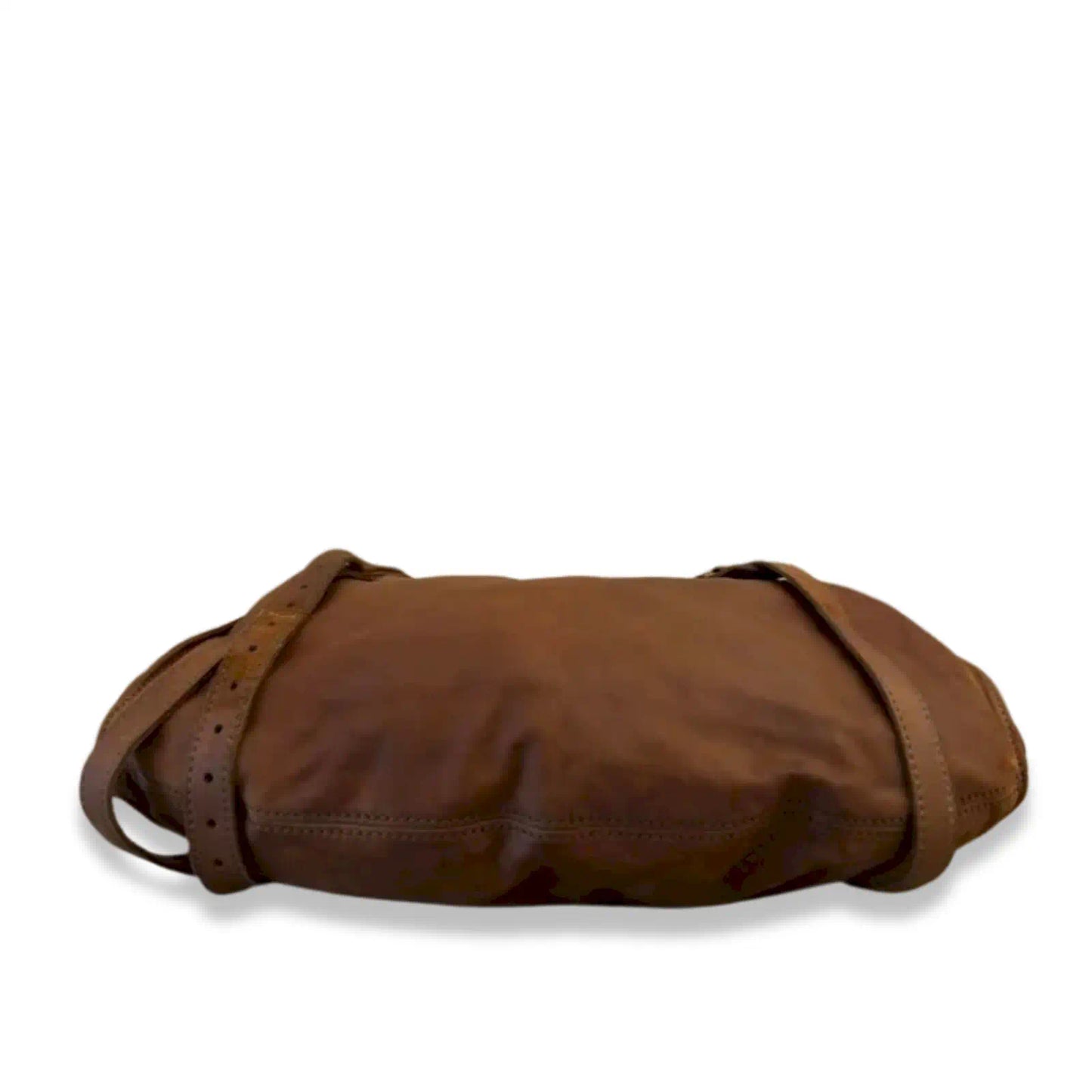 MIU MIU BROWN SUEDE SHOULDER BAG