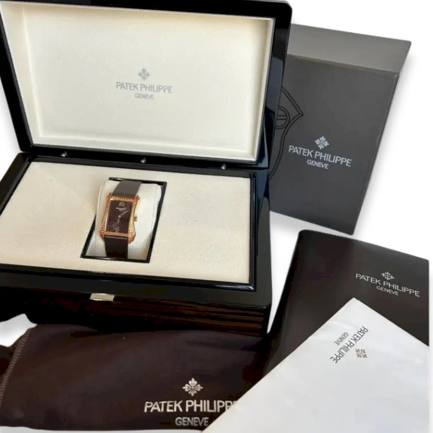 PATEK PHILIPPE GONDOLO SERATA ROSE GOLD WATCH