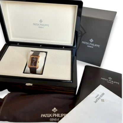 PATEK PHILIPPE GONDOLO SERATA ROSE GOLD WATCH