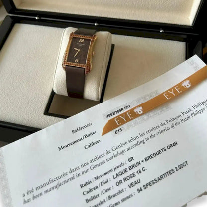 PATEK PHILIPPE GONDOLO SERATA ROSE GOLD WATCH