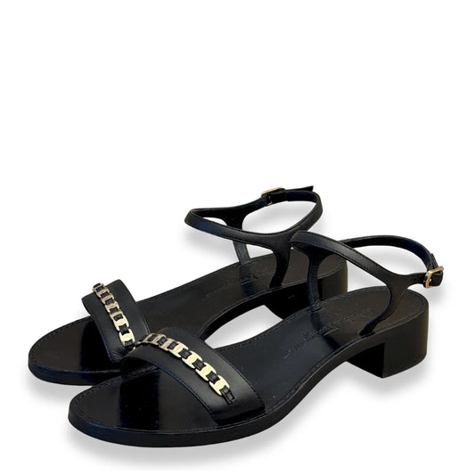 SALVATORE FERRAGAMO BLACK SANDALS