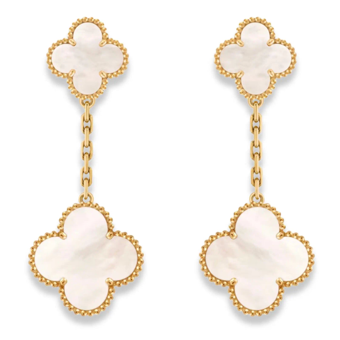 VAN CLEEF ARPELS MAGIC ALHAMBRA 2 MOTIFS EARRINGS