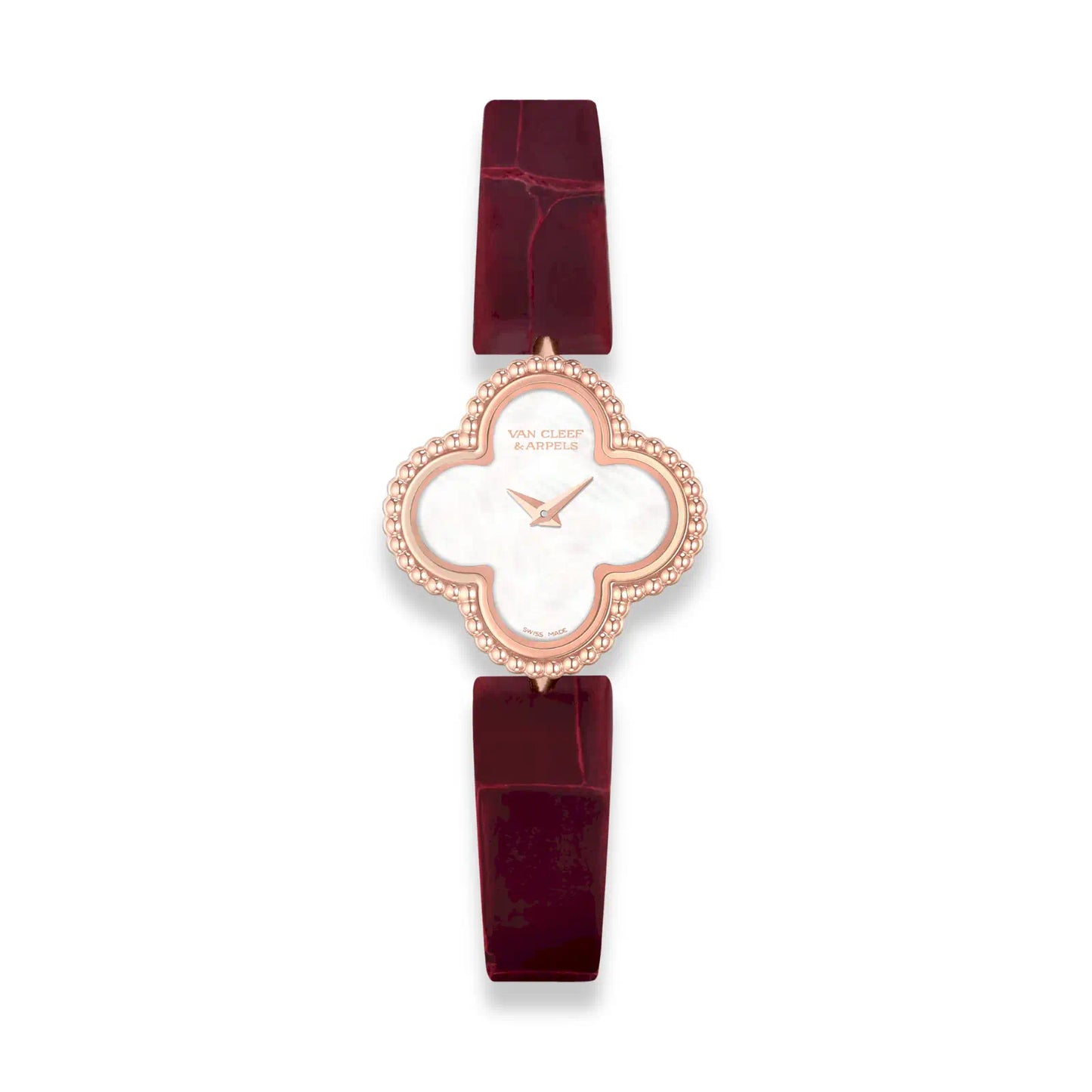 VAN CLEEF & ARPELS SWEET ALHAMBRA ROSE GOLD WATCH
