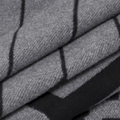 LOUIS VUITTON GREY LV SUMMIT BLANKET
