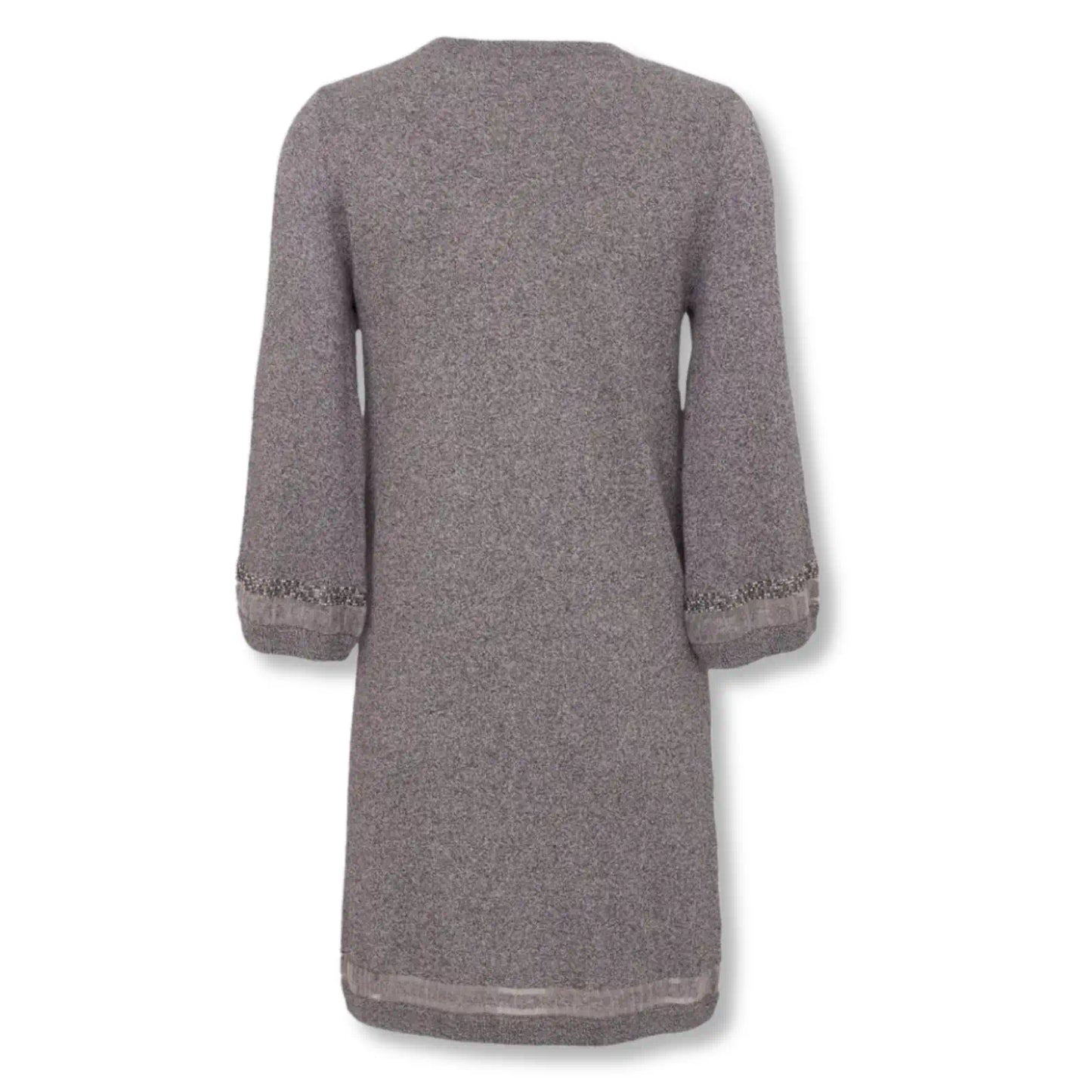 CHANEL GREY KNIT DRESS