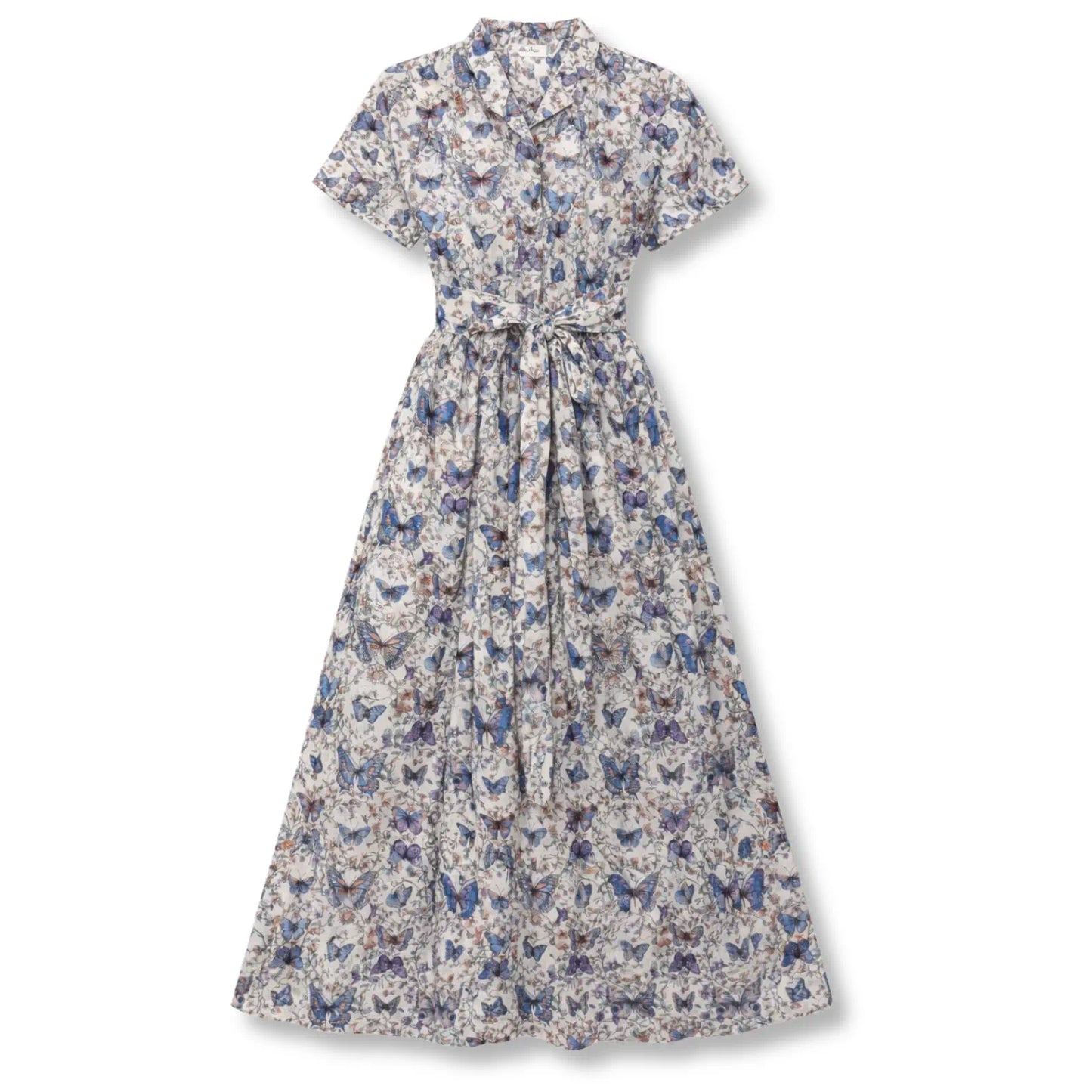 DIOR BUTTERFLIES PATTERN DRESS