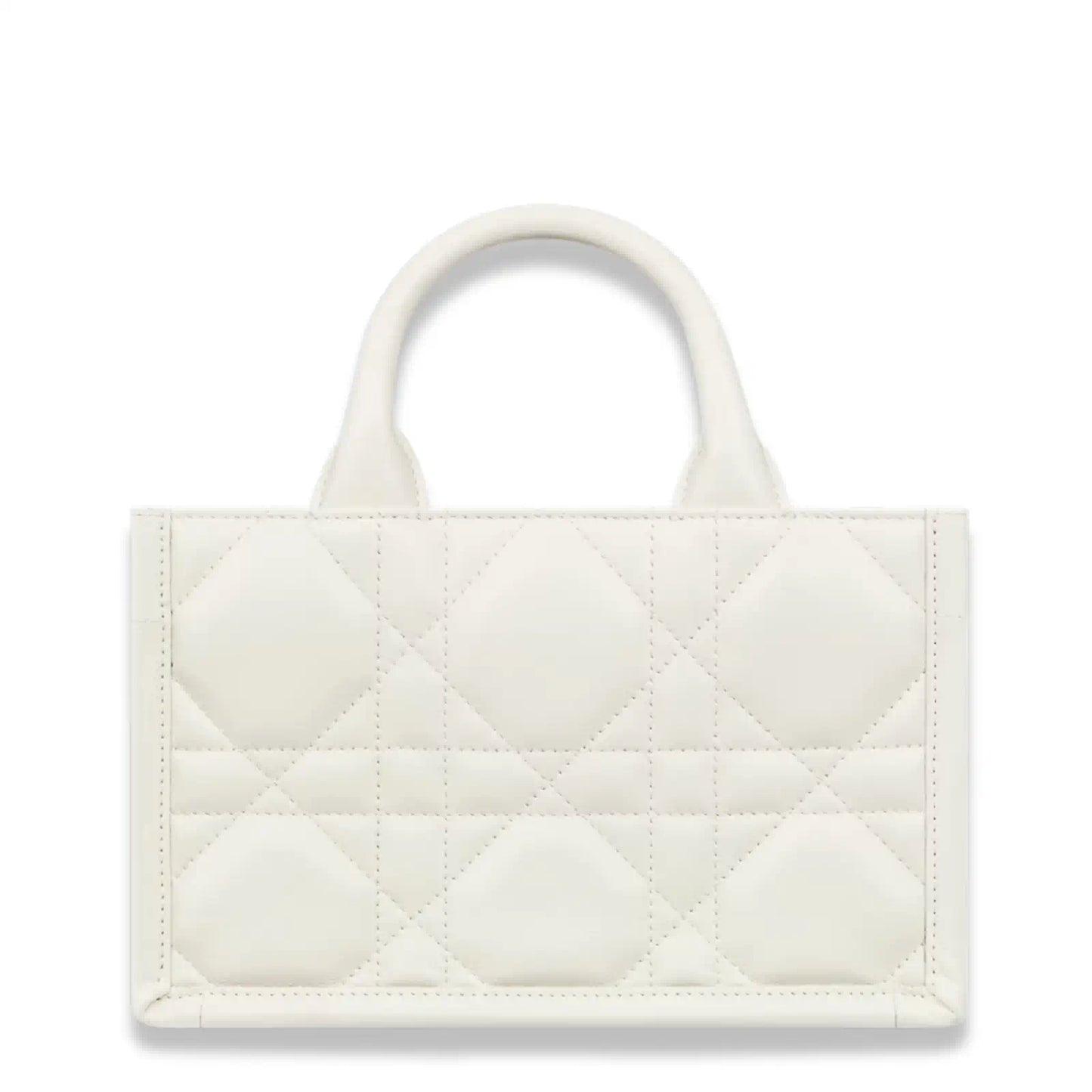 DIOR WHITE BOOK TOTE MINI BAG