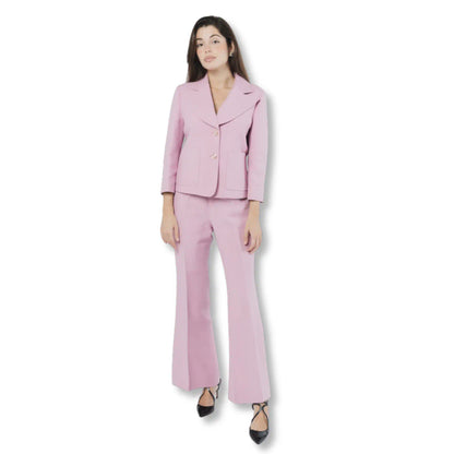 GUCCI PASTEL PINK TAILORED TROUSERS