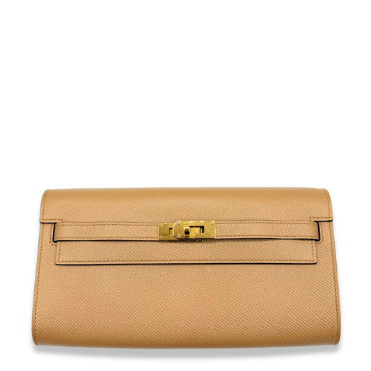 HERMÈS VERSO CHAI/PINK KELLY TO GO BAG