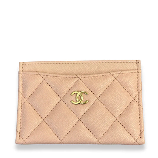 CHANEL PINK CLASSIC CARD HOLDER