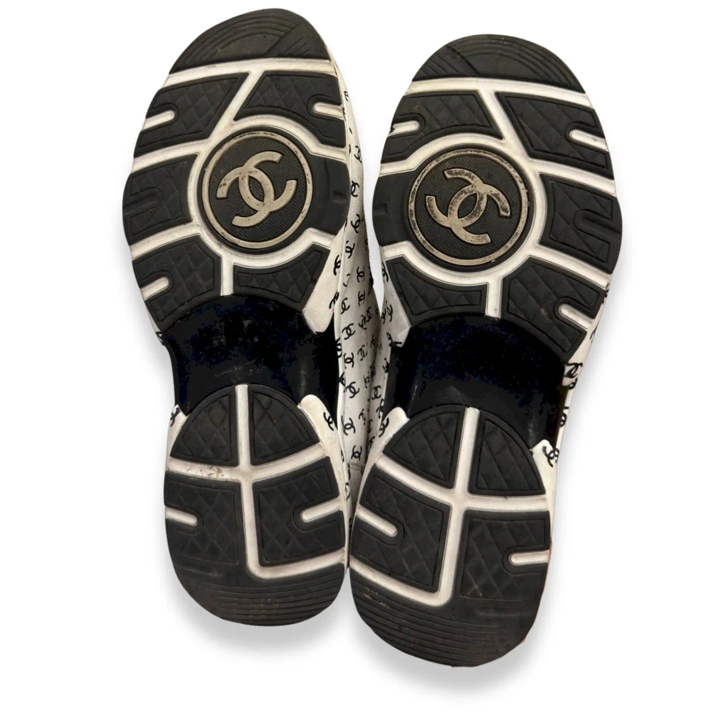 CHANEL MONOGRAM CC SNEAKERS