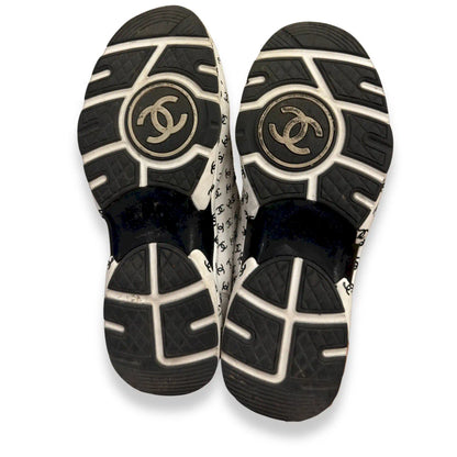 CHANEL MONOGRAM CC SNEAKERS