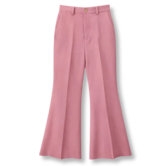 GUCCI PASTEL PINK TAILORED TROUSERS