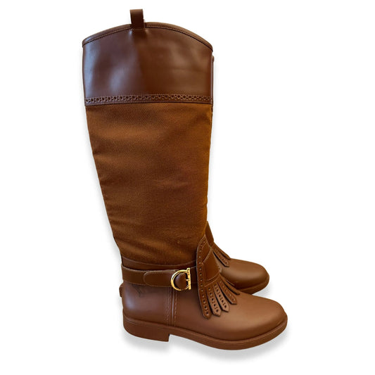 BOTAS MARRONES SALVATORE FERRAGAMO