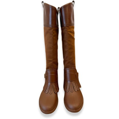 BOTAS MARRONES SALVATORE FERRAGAMO