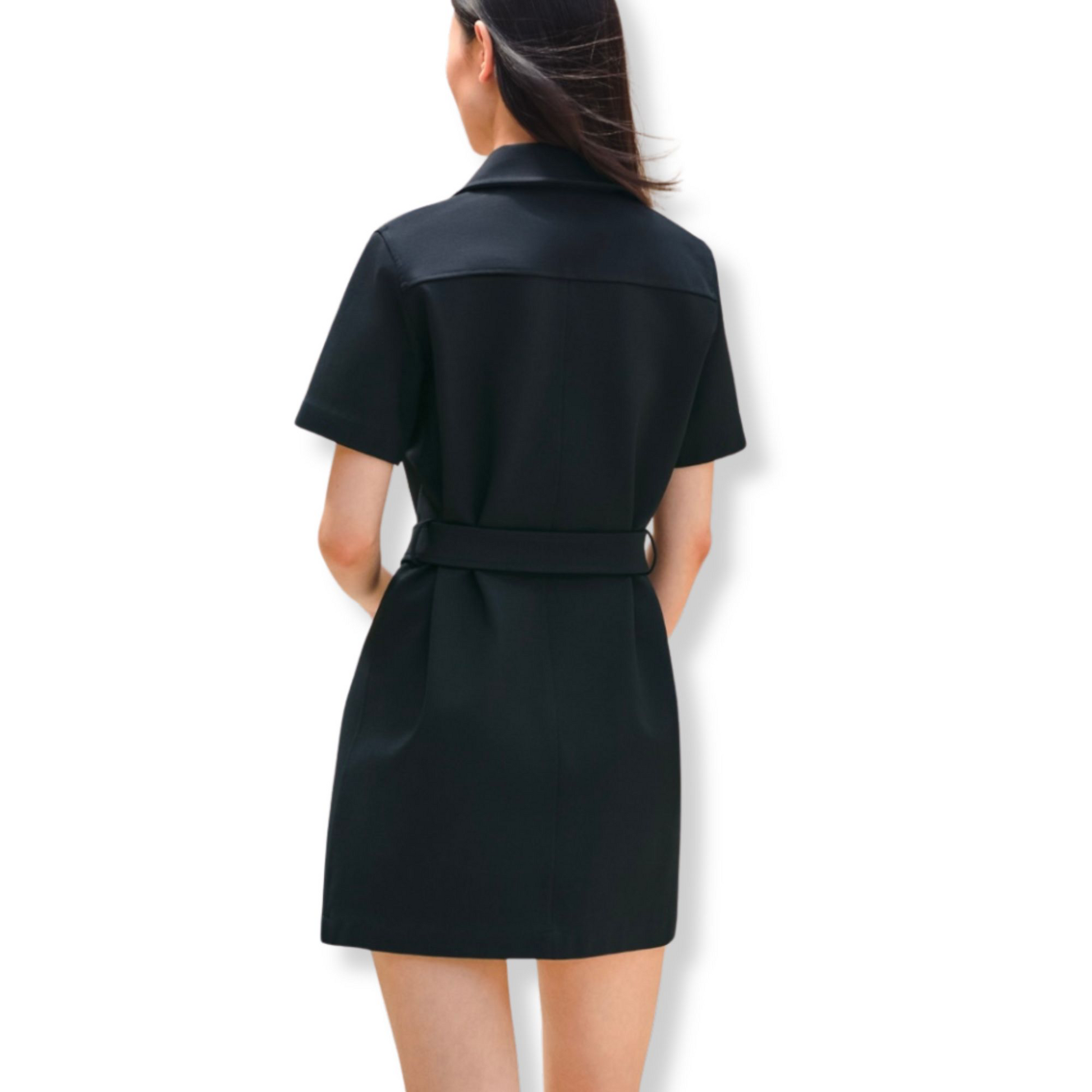 HERMÈS BLACK COTTON MIDI DRESS – EYE LUXURY CONCIERGE