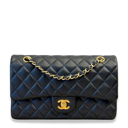 CHANEL BLACK CLASSIC FLAP BAG