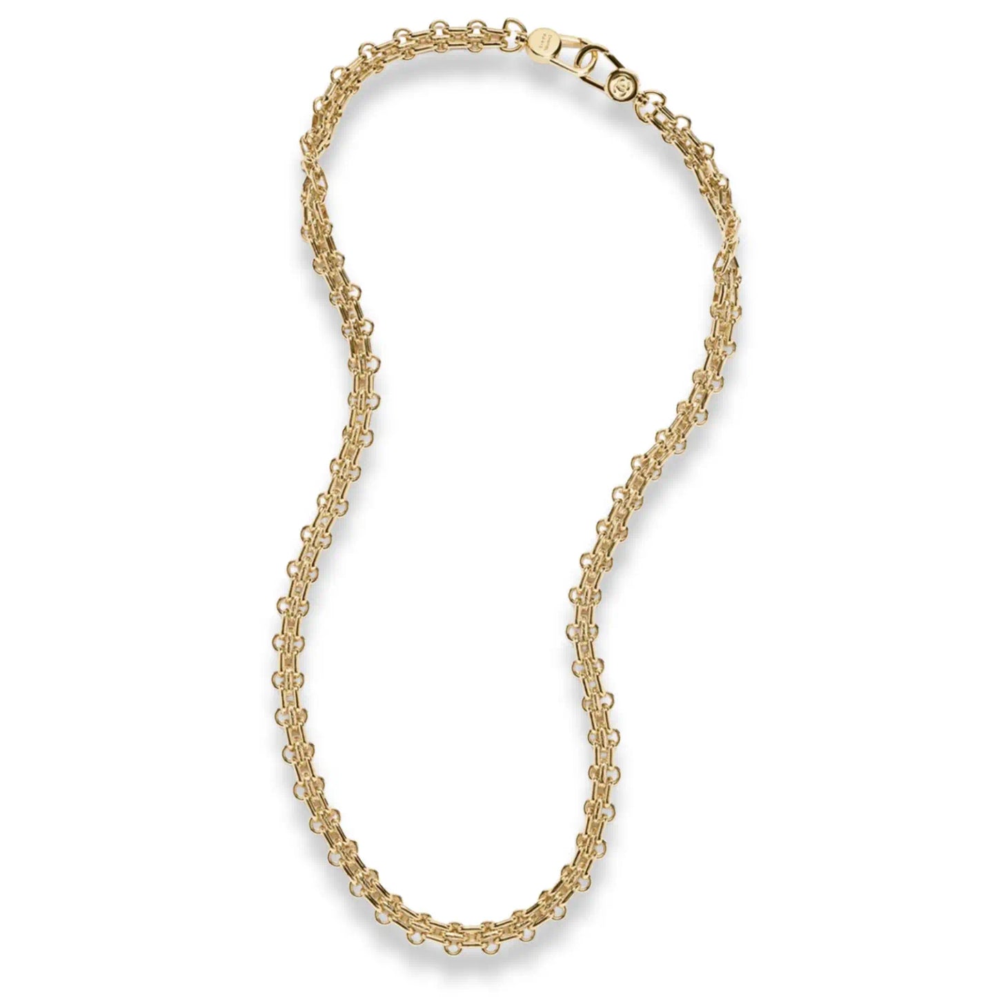 CHANEL GOLD CHAIN CC NECKLACE
