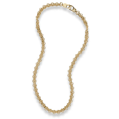 CHANEL GOLD CHAIN CC NECKLACE
