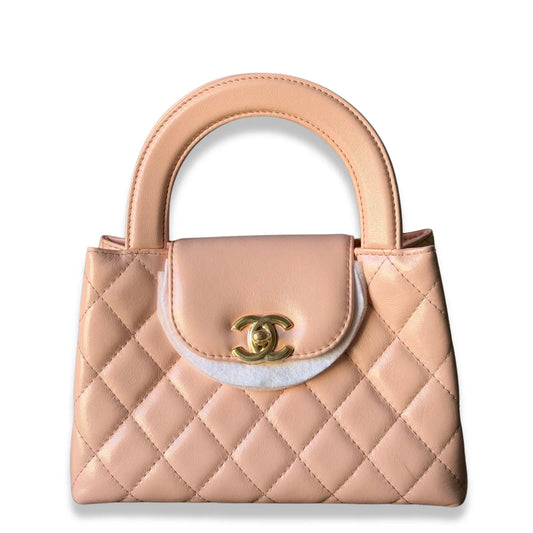 CHANEL PINK MINI SHOPPING BAG