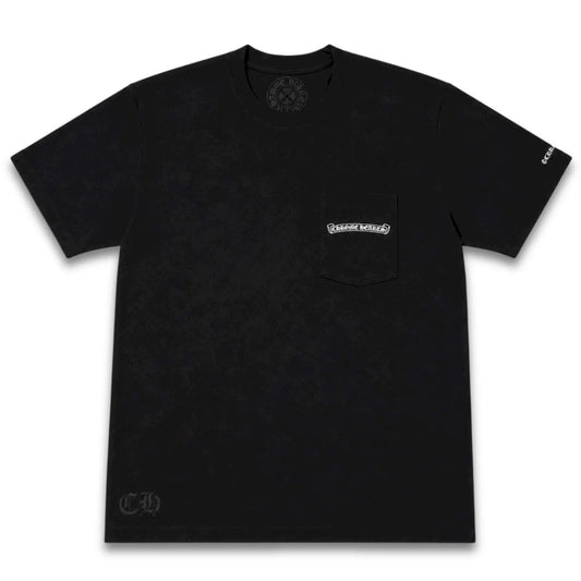 CHROME HEARTS BLACK SCROLL LOGO T-SHIRT