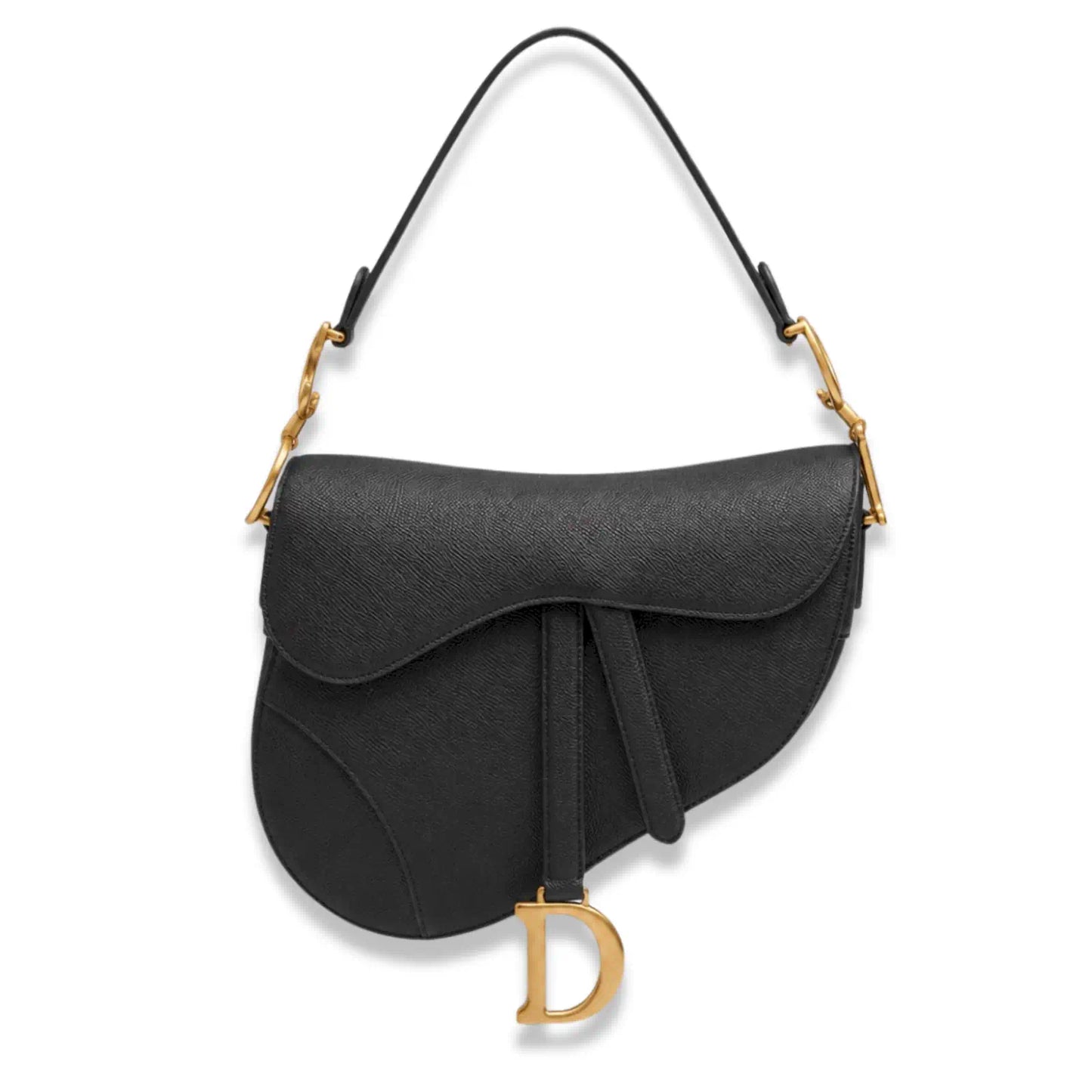 DIOR BLACK SADDLE BAG