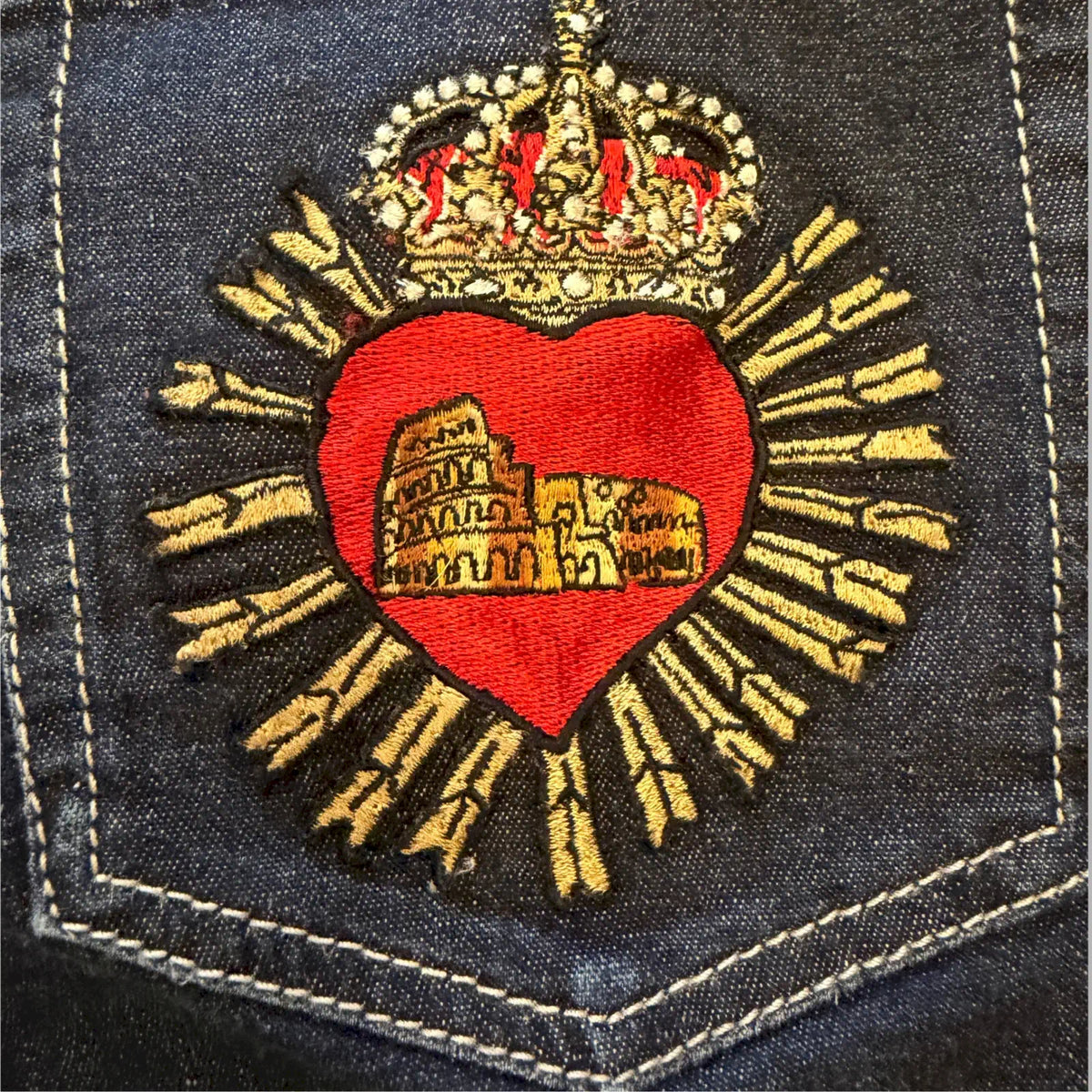 DOLCE & GABBANA DARK BLUE EXCLUSIVE JEANS