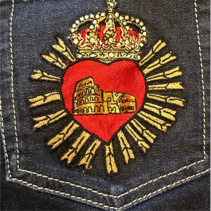DOLCE & GABBANA DARK BLUE EXCLUSIVE JEANS
